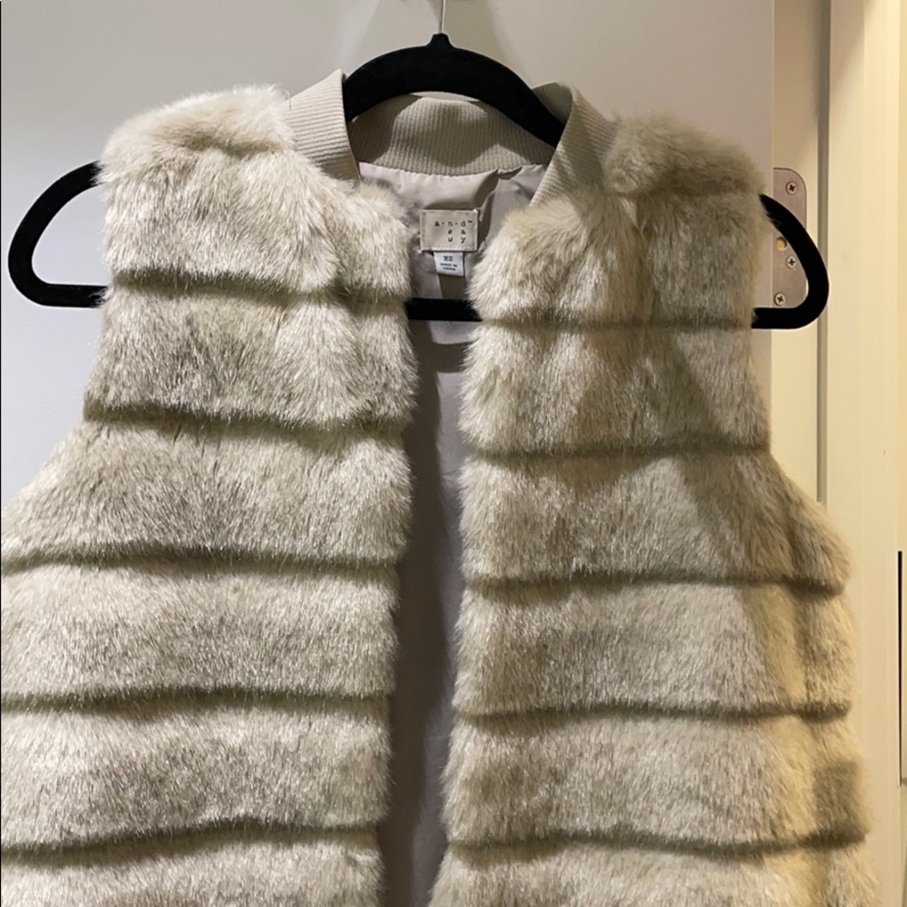 Faux Fur vest